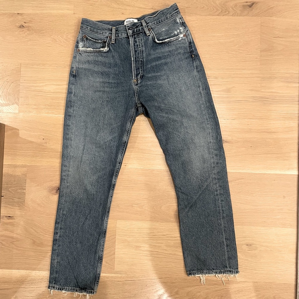 Agolde Lana high rise straight leg jeans size 26